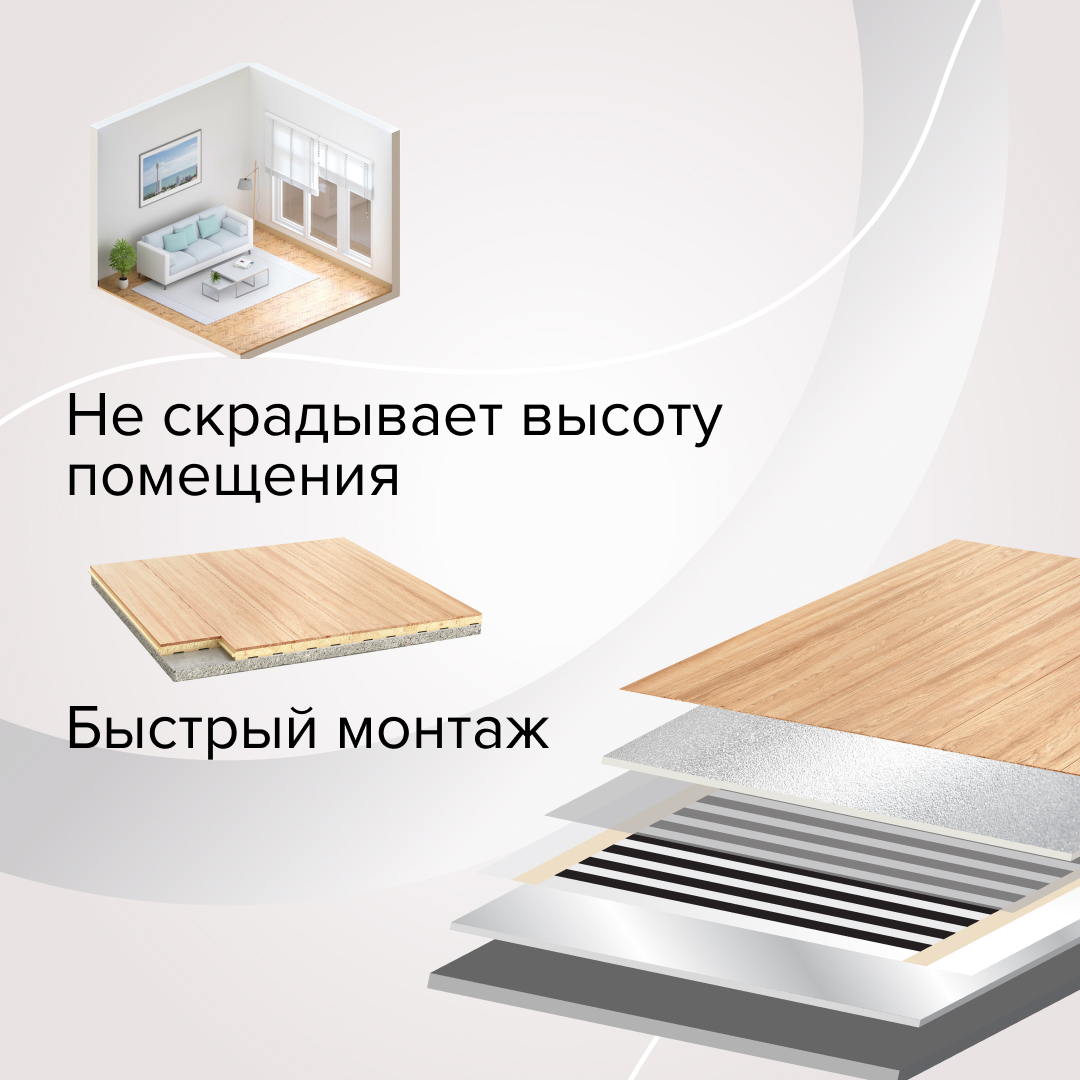 Caleo SILVER 150-0,5-2,5 инфракрасный теплый пол