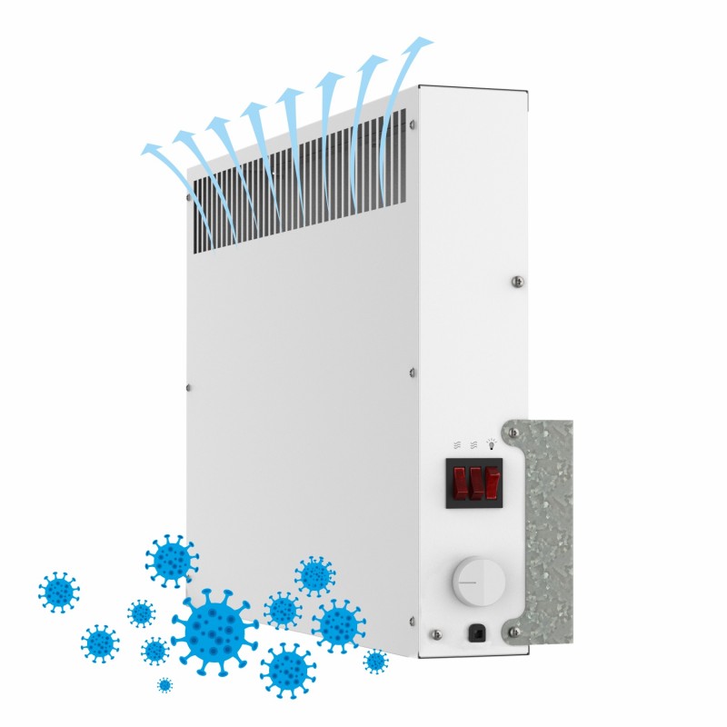 НК-2000.2 COMBO конвекторный обогреватель-рециркулятор бактерицидный