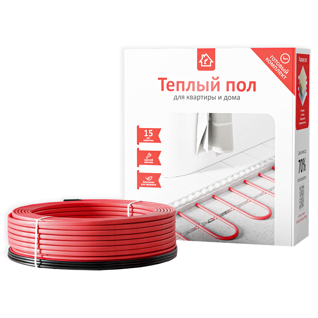 AlfaCable 20-2400-120 (16,1 м²) кабельный теплый пол