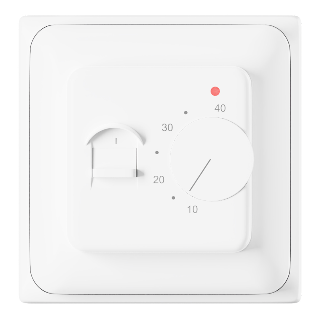 AlfaReg RTC-70.26 терморегулятор для теплого пола механический, 16А, белый